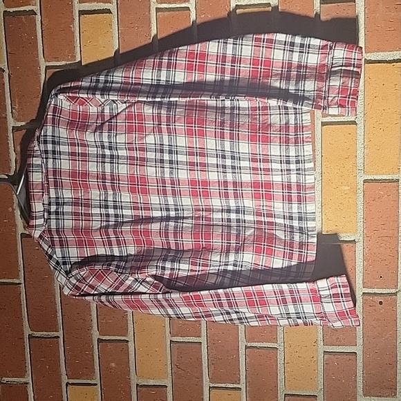 Disney Mickey Mouse Plaid Flannel Pajamas Top, Size XS - Picture 5 of 5